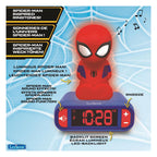 Lexibook - Lexibook Wekker met nachtlampje 3d-ontwerp spiderman en geluidseffecten