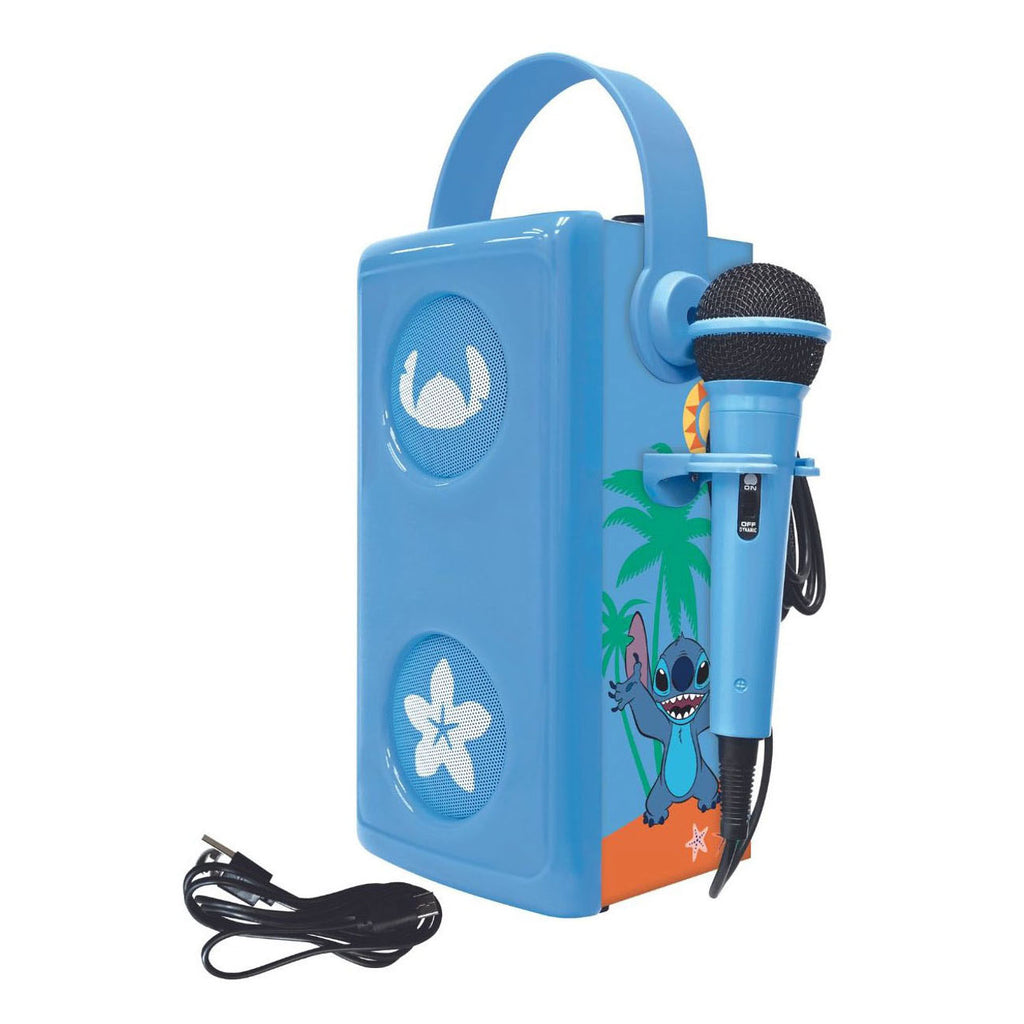 - Stitch Verlichte Bluetooth-luidspreker met Microfoon