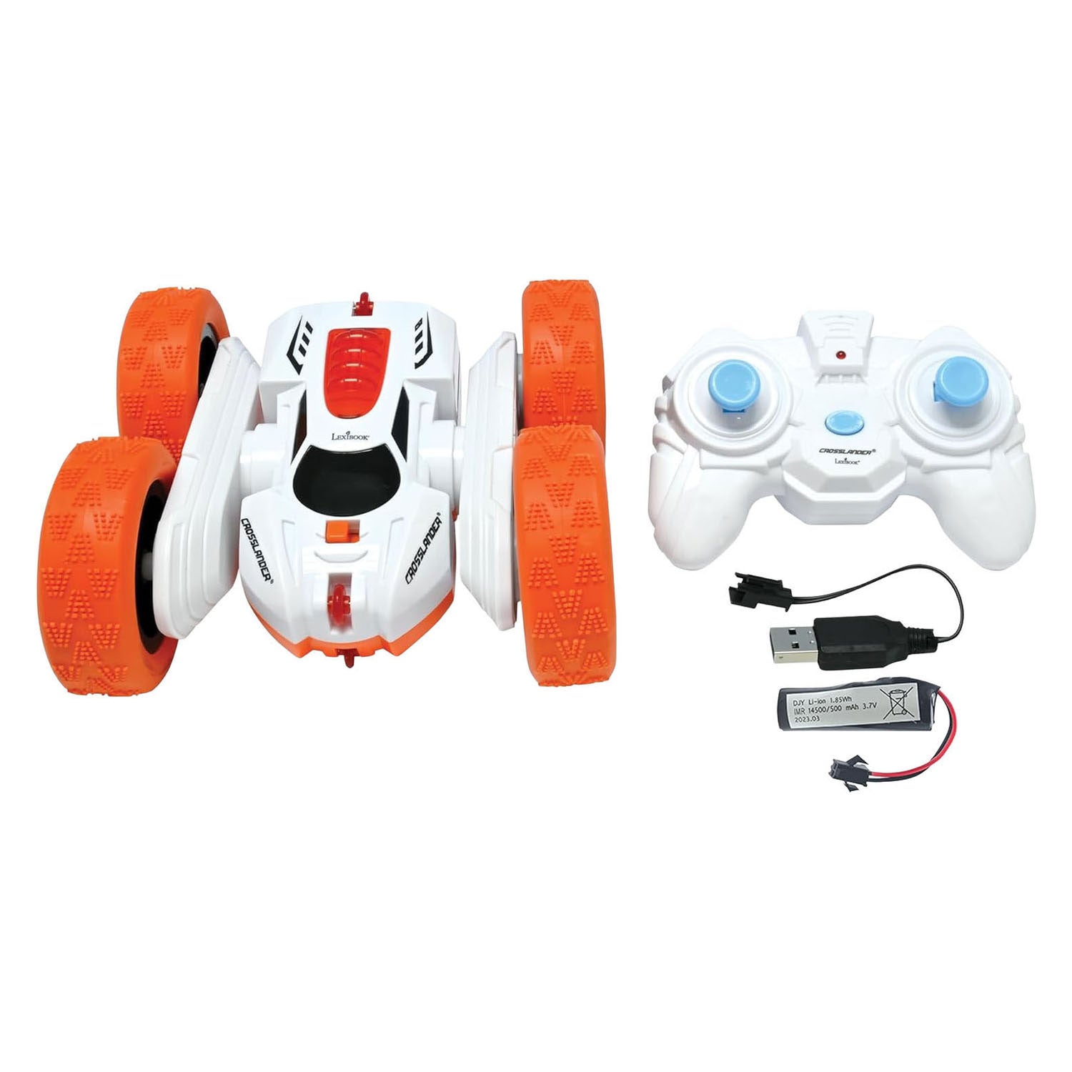 Rc - Rc crosslander acrobatische auto 24 ghz met verlichting en polsbediening