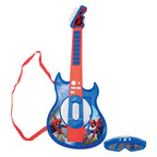Lexibook spider-man electronic lighting gitaar met microfoon in glasses shape