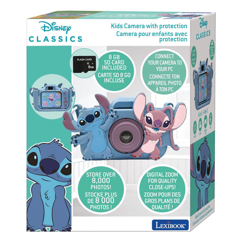 Lexibook - Lexibook Stitch camera met bescherming voor kinderen - 8gb