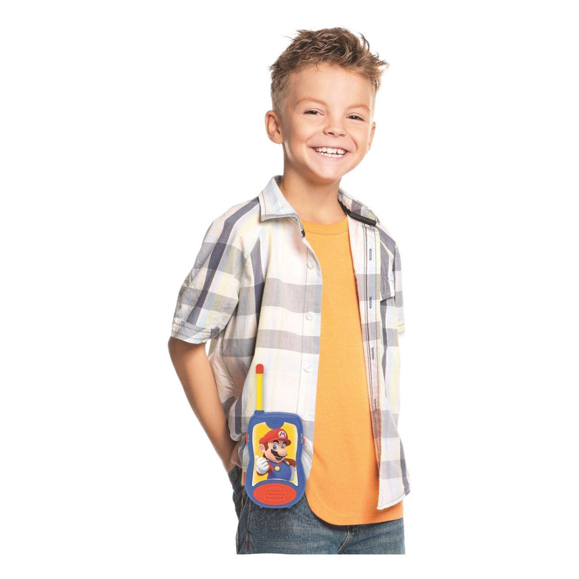Super Mario - Super Mario walkie talkies bereik 120 meter