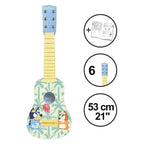 Lexibook mijn eerste houten gitaar bluey – 21 53 cm