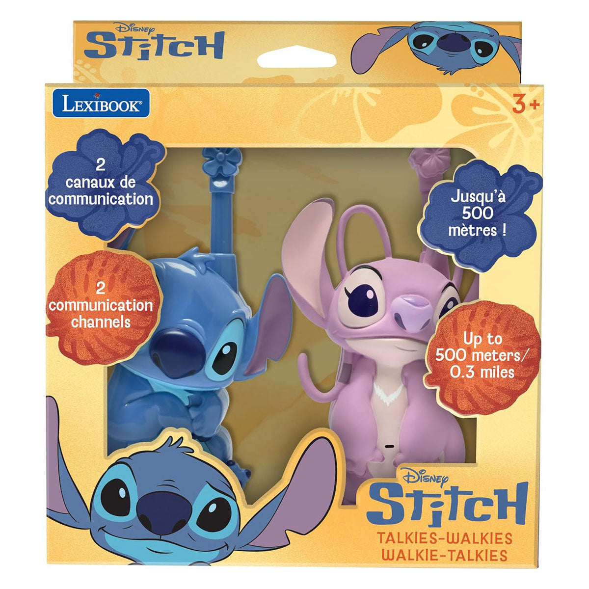 Disney - stitch 3d walkie talkies
