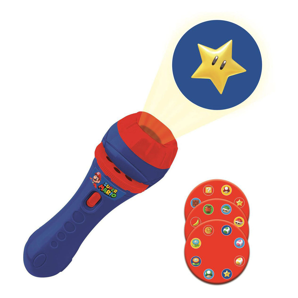 Lexibook super mario projectie-zaklamp met 24 plaatjes