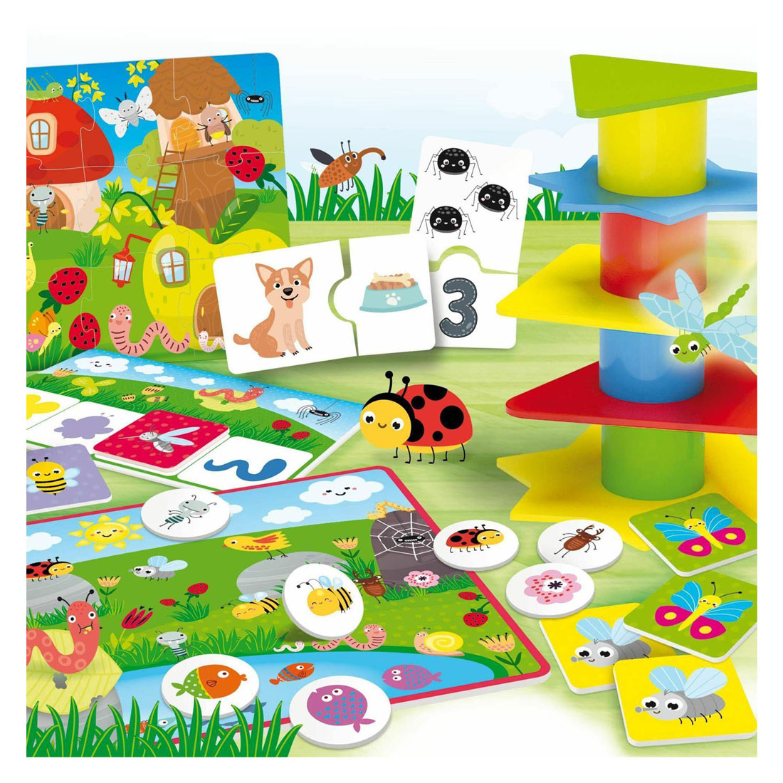 Lisciani - Lisciani carotina baby educational games collection