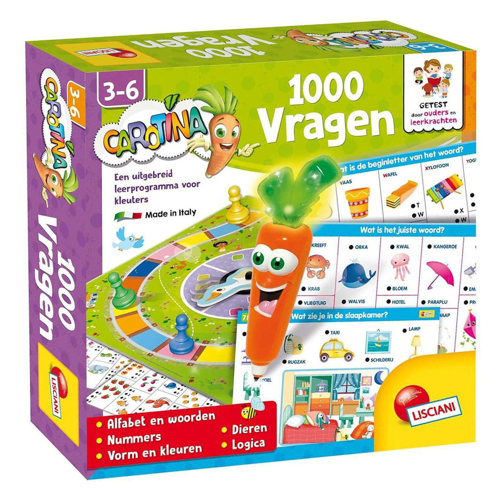 - Carotina 1000 Vragen Educatief Spel NL