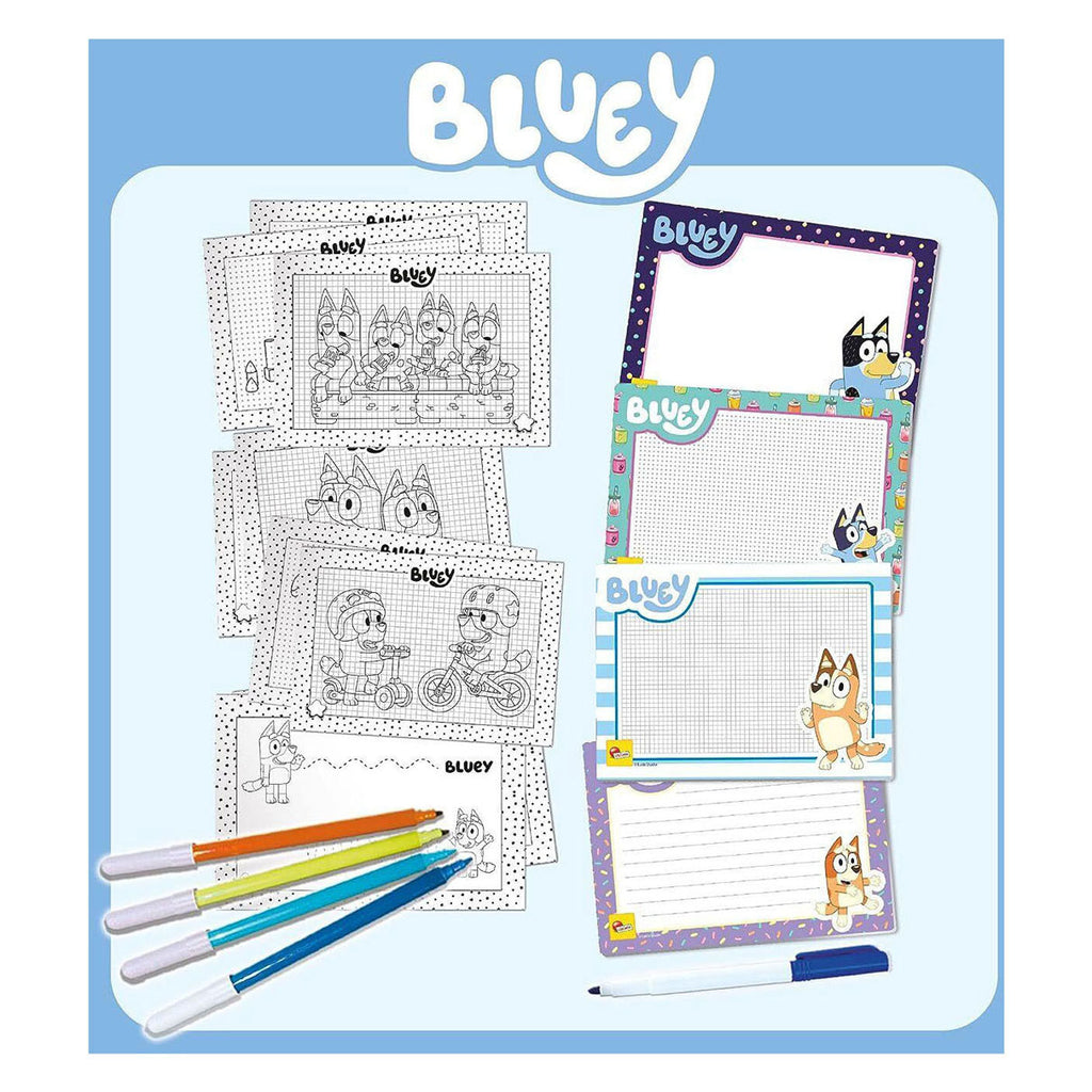 Lisciani bluey drawing school