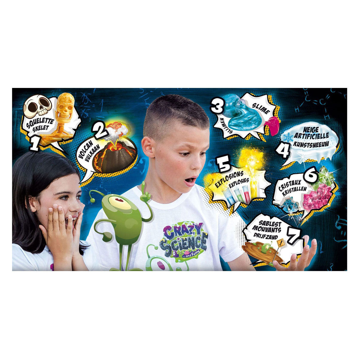 Lisciani - Lisciani crazy science le grand laboratoire de dingo le scientifique - fr + nl !!