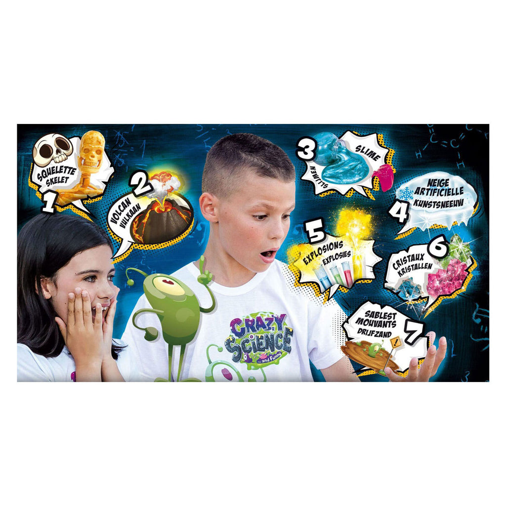 Lisciani crazy science le grand laboratoire de dingo le scientifique - fr + nl !!