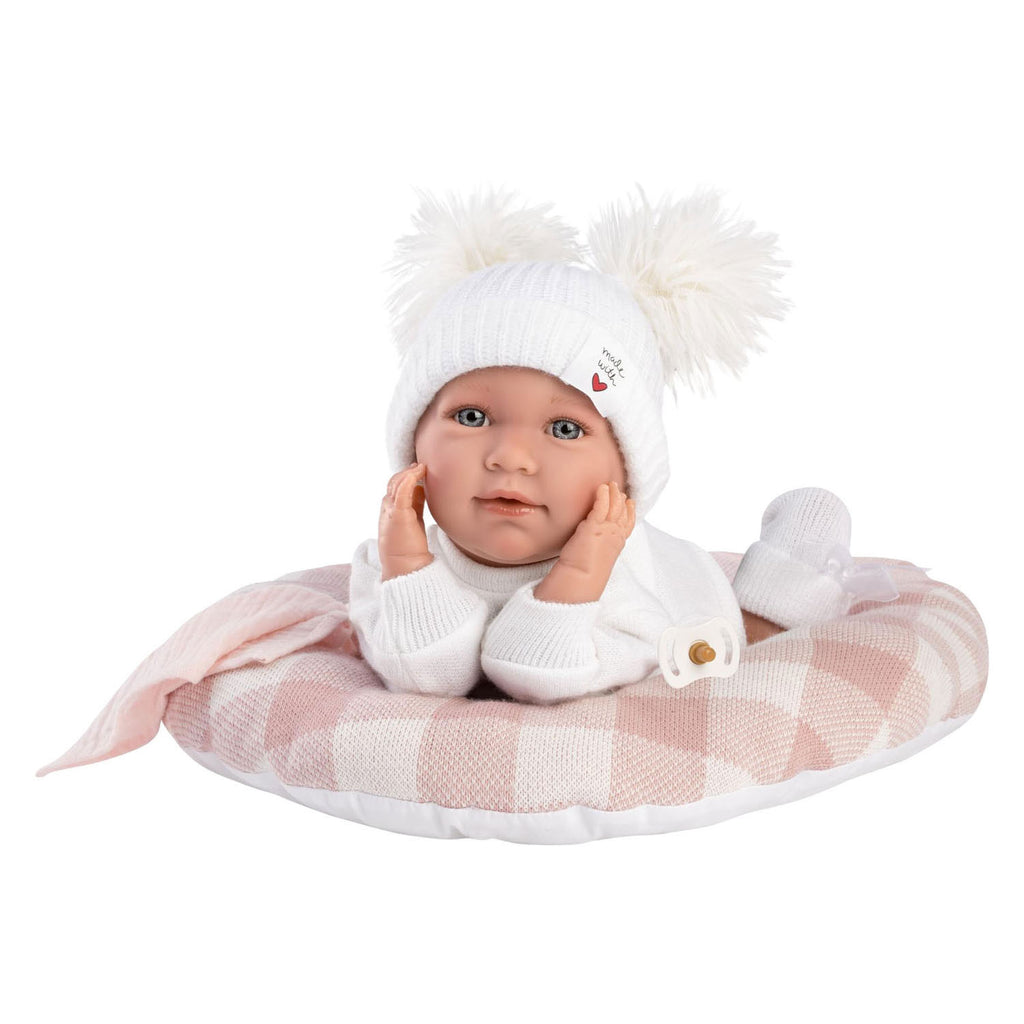 - Mimi Soft Body Babypop met Geluid 42 cm Maan
