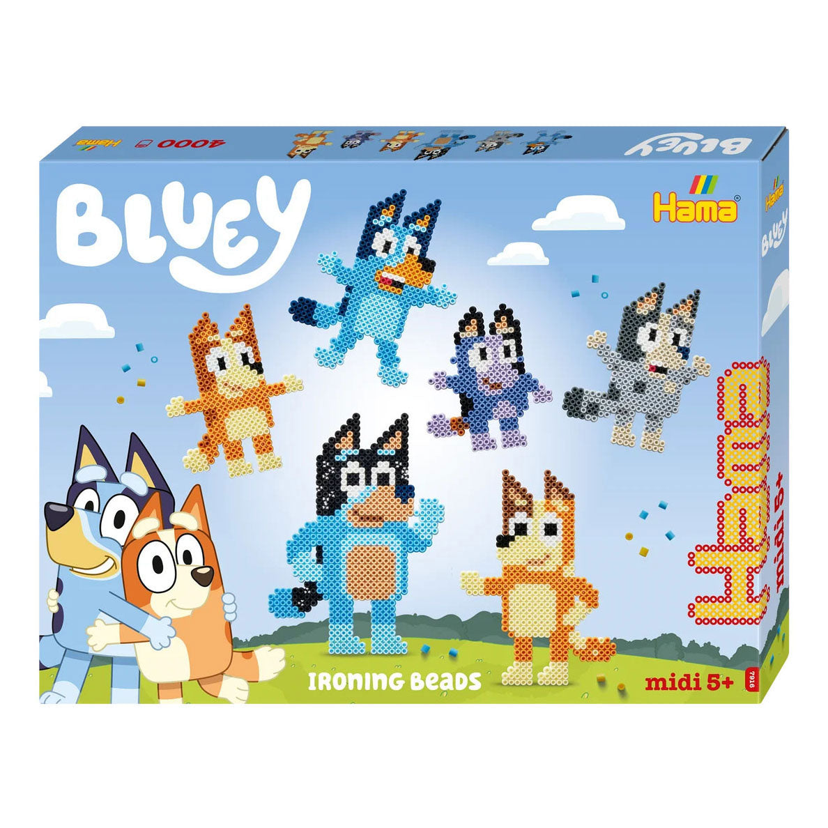 Hama - Hama midi strijkkralen bluey - 4000st.