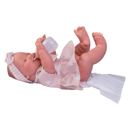 - Mia Newborn Pop met Toilettas - 42cm