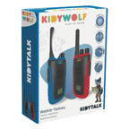 Kidywolf - Kidywolf kidytalk walkie talkies blauw/rood