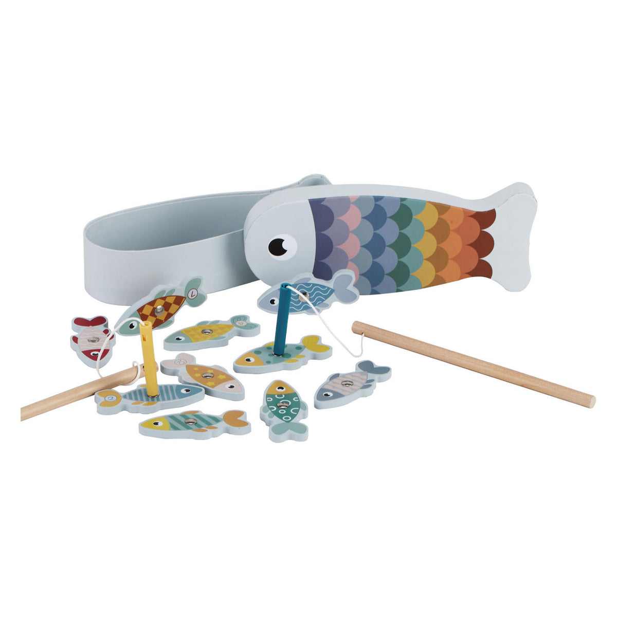 - Houten Magnetisch Visspel