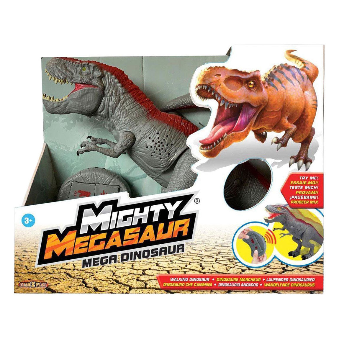Ty migh megasaur bestuurbare dinosaurus