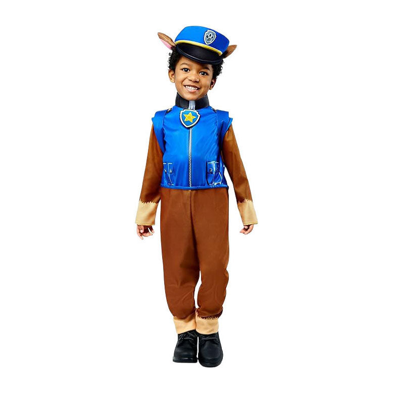 Rubies - Rubies Paw patrol luxe verkleedpakje chase 3-4 jaar