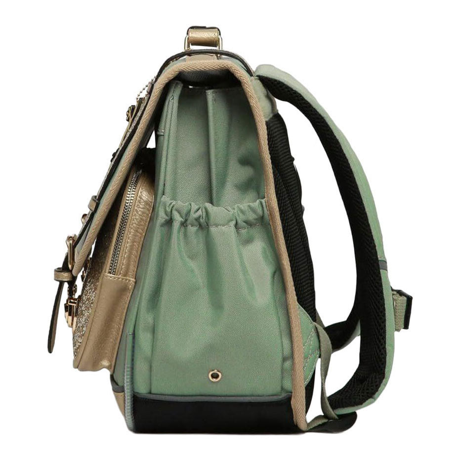 - Caméléon Schooltas Glossy Green - 38cm