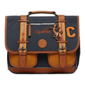 - Caméléon Schooltas Mustard Badges - 38cm