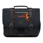 - Caméléon Schooltas Navy Orange - 38cm