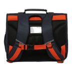 Caméléon schooltas navy orange - 38cm