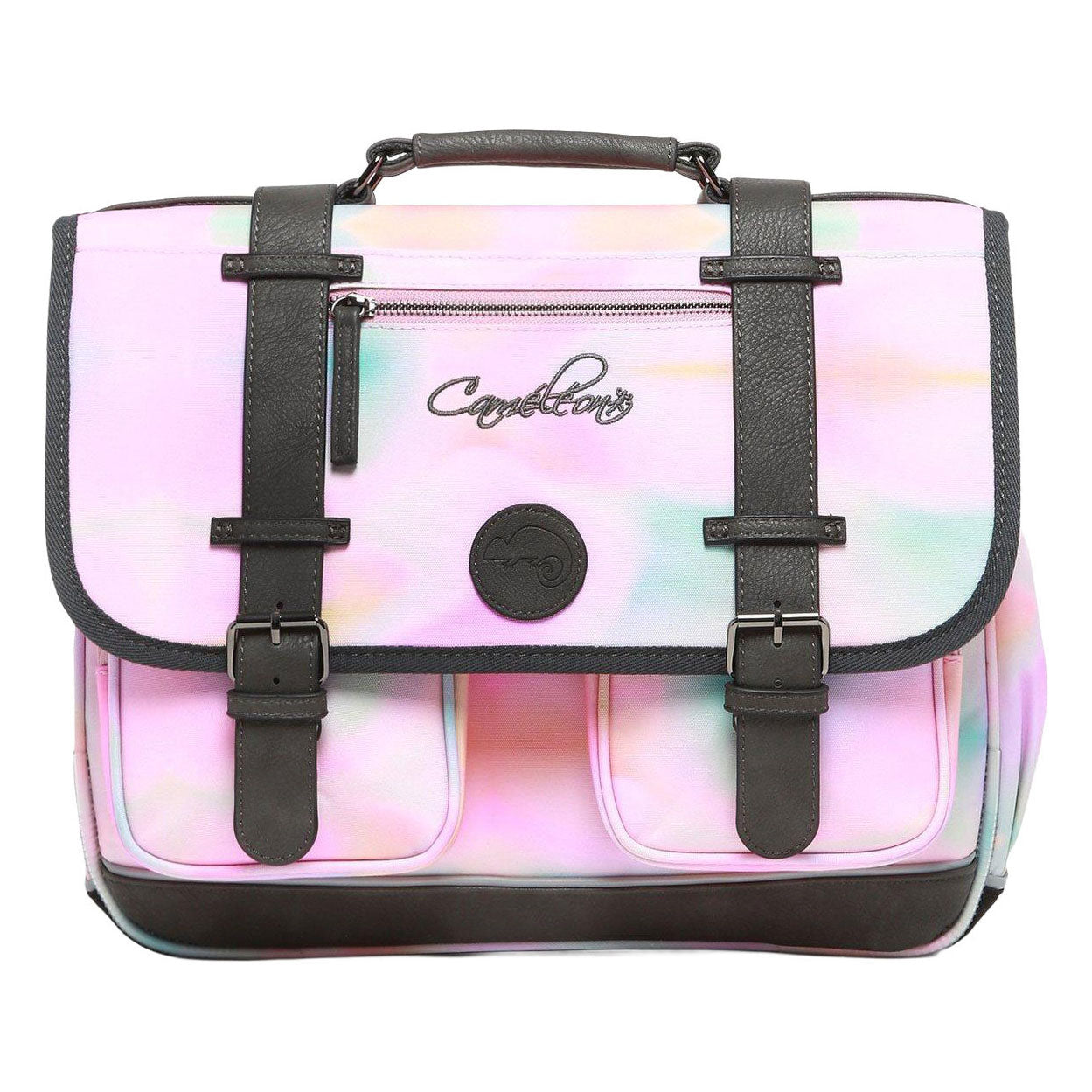 - Caméléon Schooltas Pink Tie and Dye - 38cm