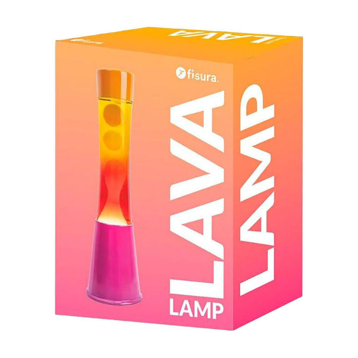 - Fisura Lavalamp Tower gradient roos/oranje