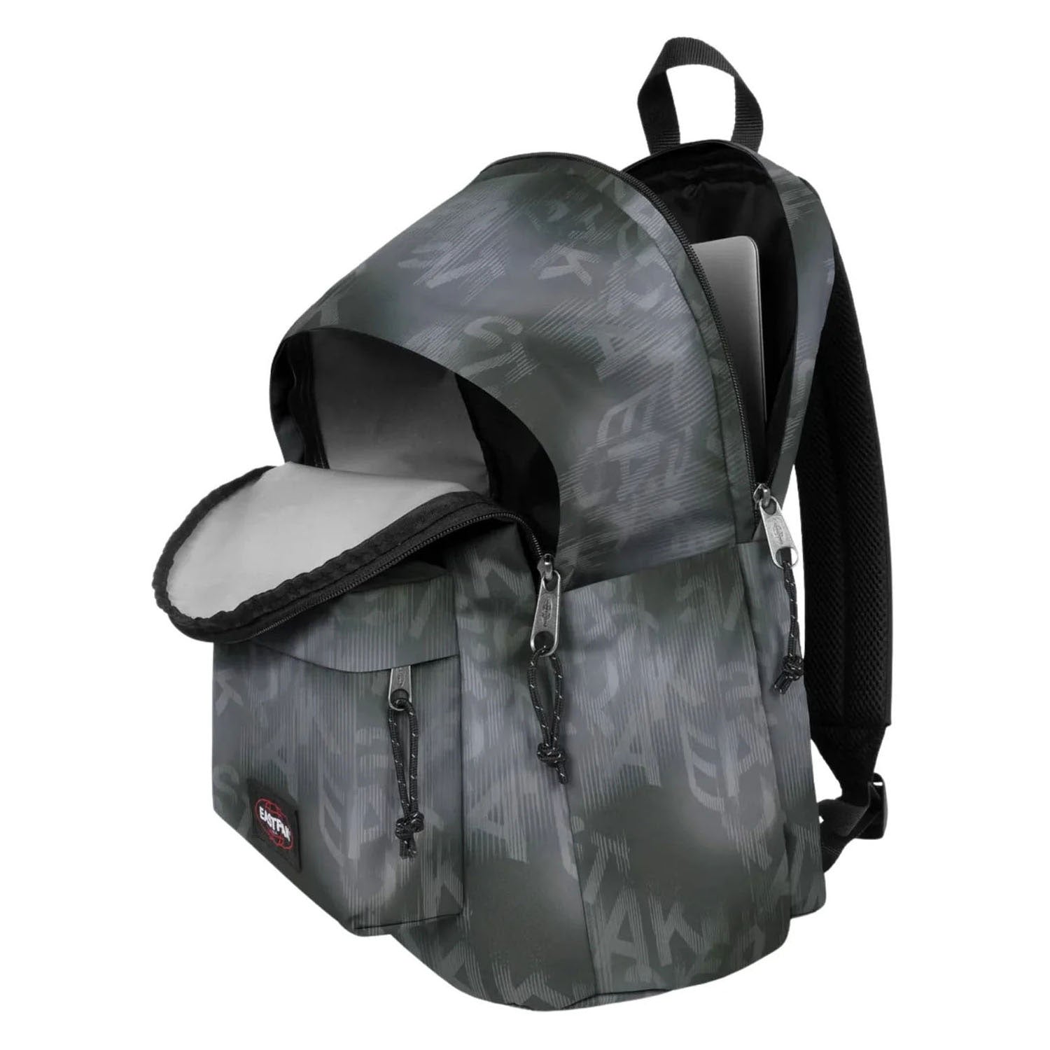 Eastpak - Eastpak day office rugzak - letter dye black