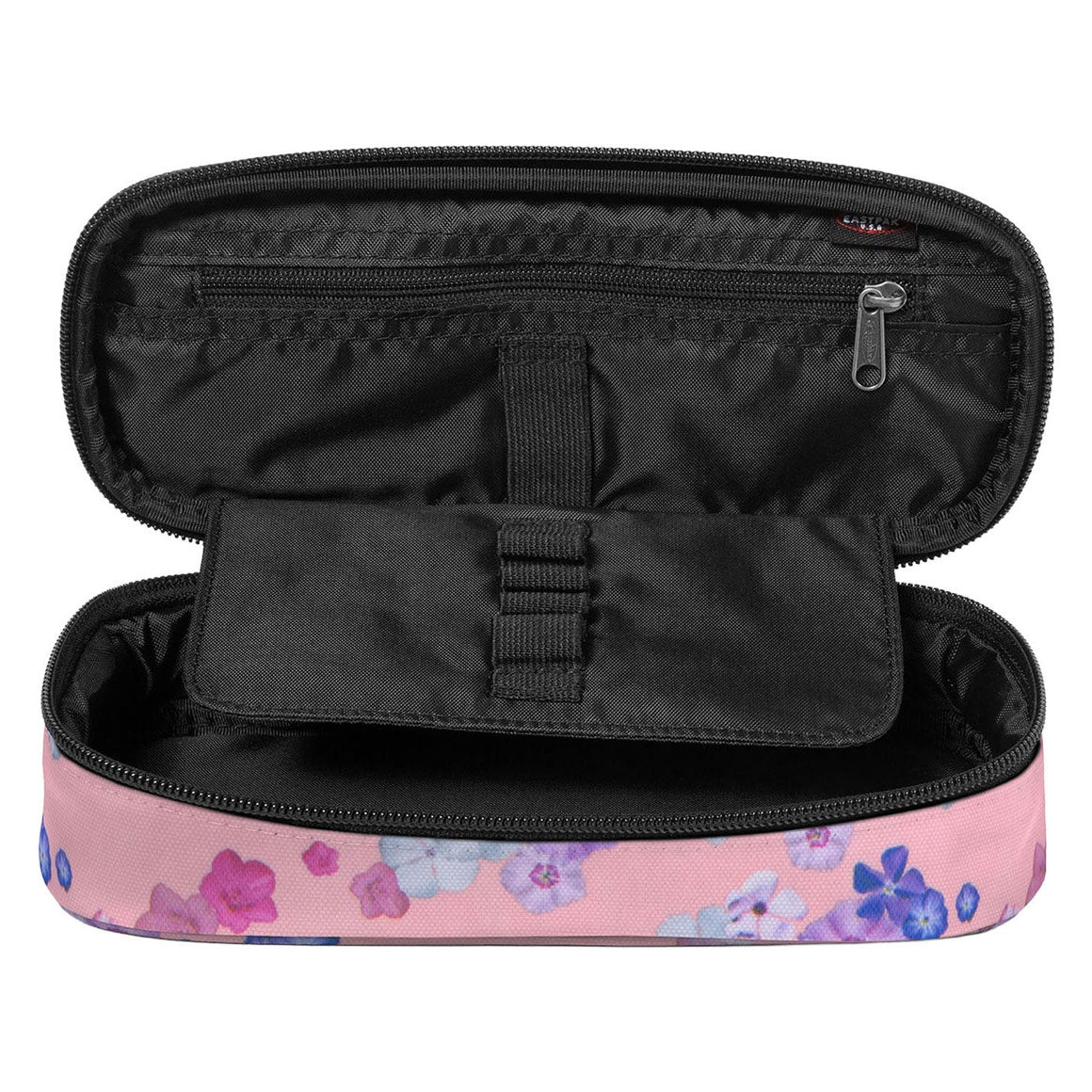 Eastpak - Eastpak oval single etui - floral bloom pink