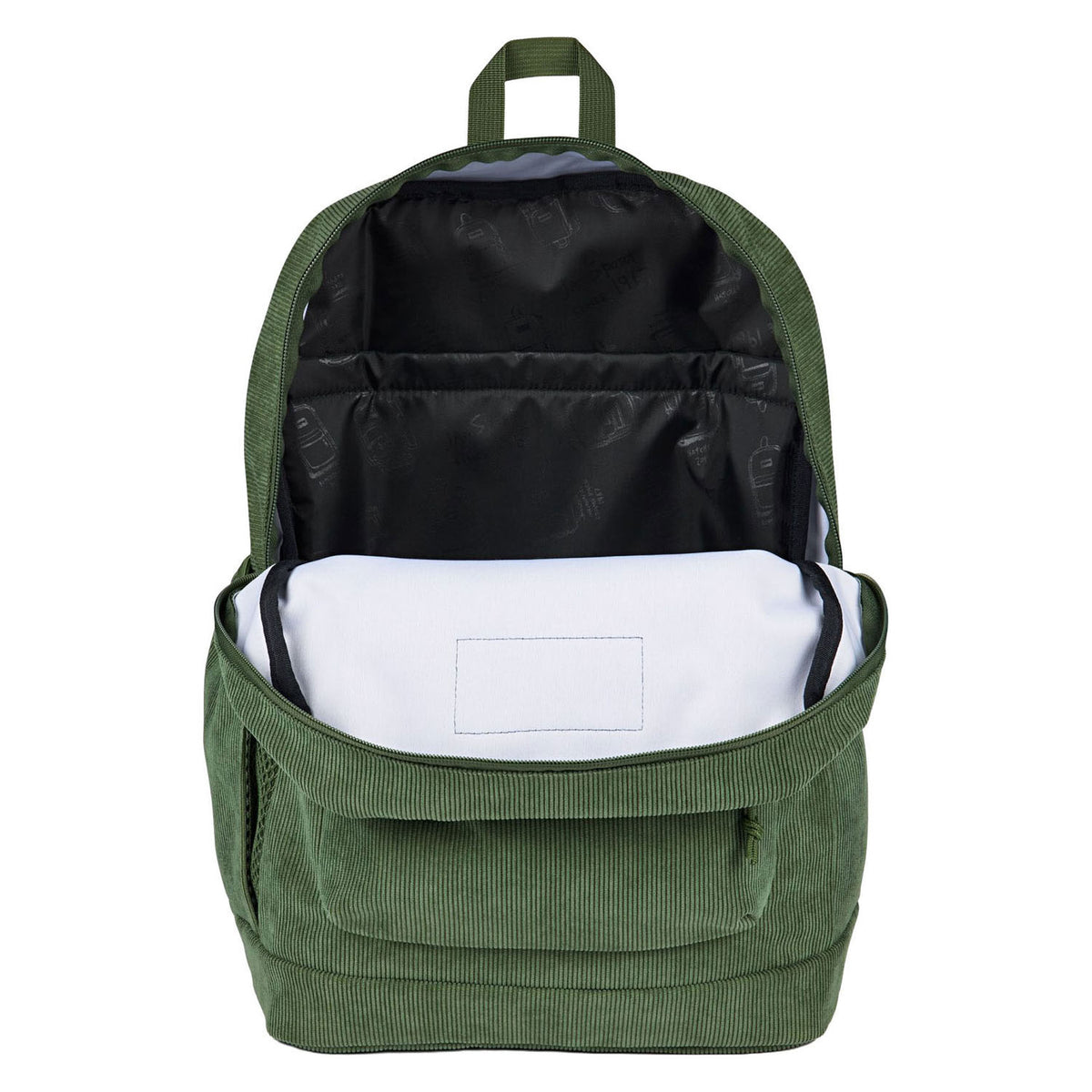 Jansport cross town plus rugak - remix cargo green corduroy