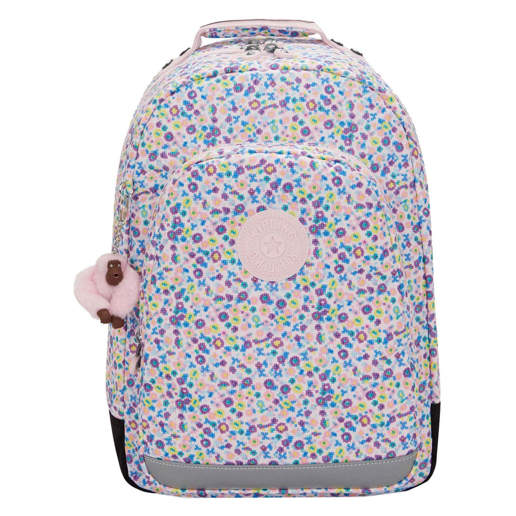 Kipling - Kipling rugzak classroom digi bloemenprint