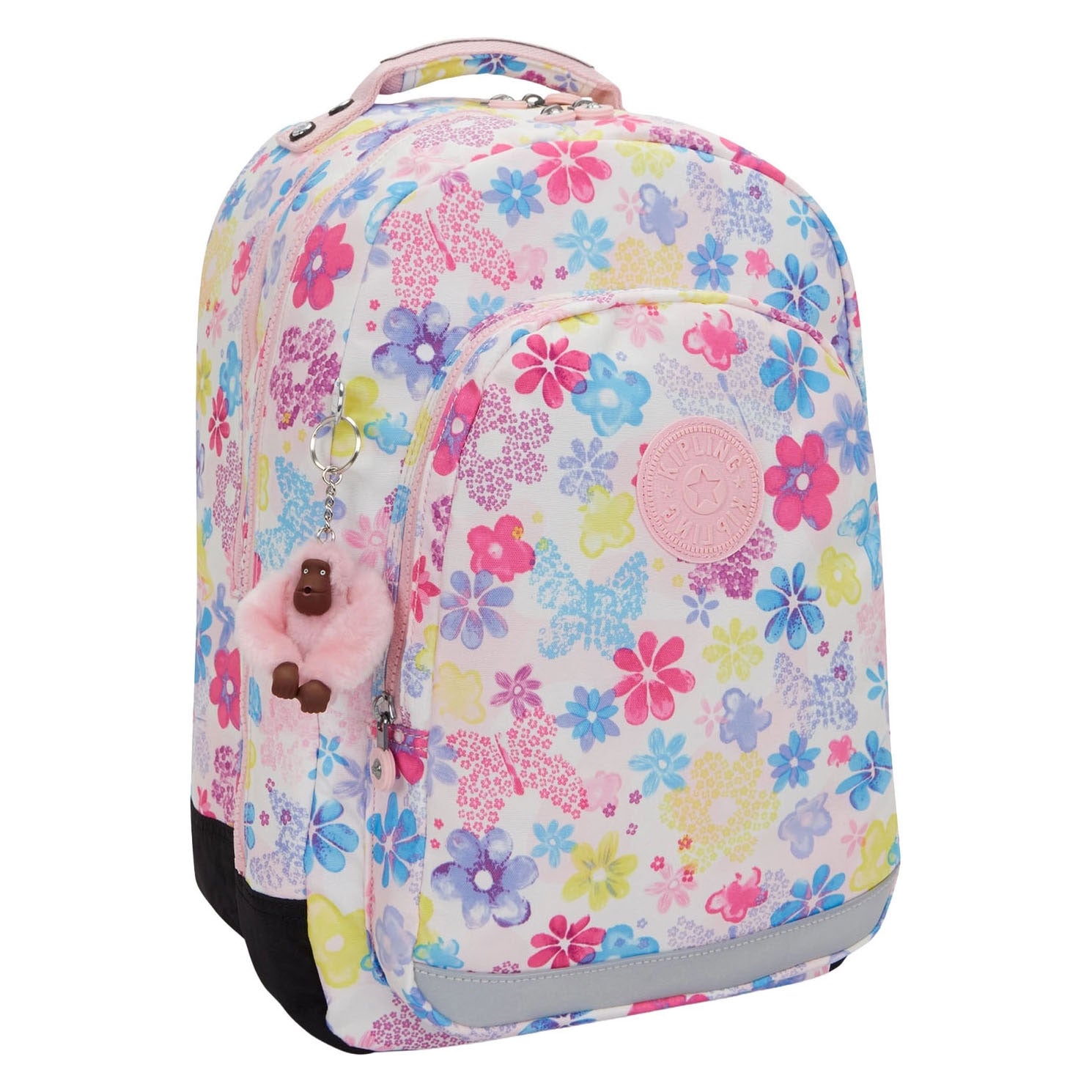 Kipling - Kipling class room rugzak - flower stamp