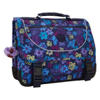 Kipling - Kipling preppy rugzak - dark flower stamp
