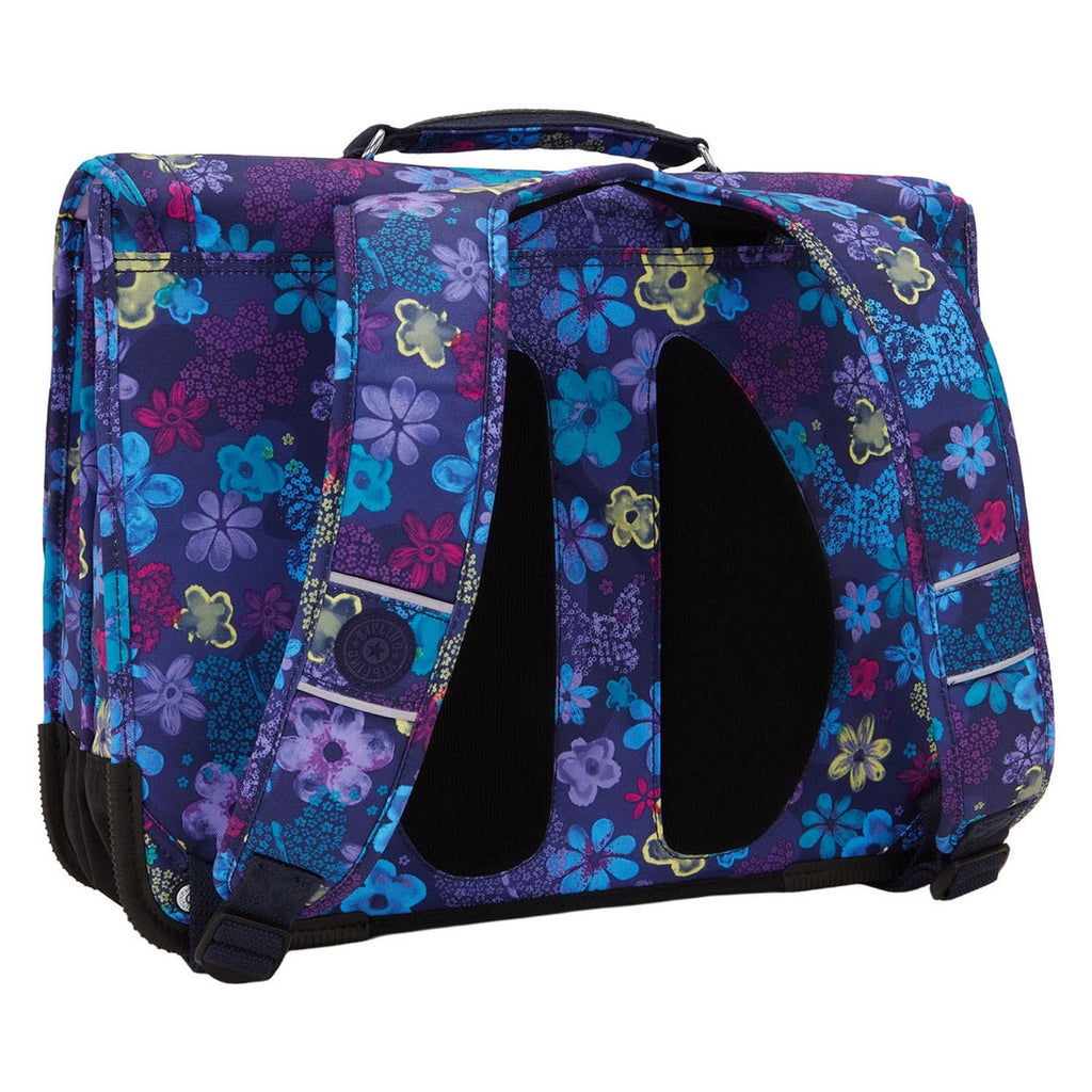 Kipling - Kipling preppy rugzak - dark flower stamp