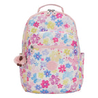 Kipling seoul rugzak - flower stamp