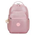 Kipling seoul lap rugzak - bronze pink metallic