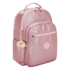 Kipling seoul lap rugzak - bronze pink metallic