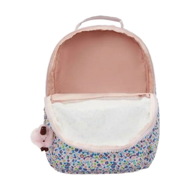 Kipling - Kipling seoul laptop rugzak - digi flower print