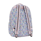 Kipling - Kipling seoul laptop rugzak - digi flower print
