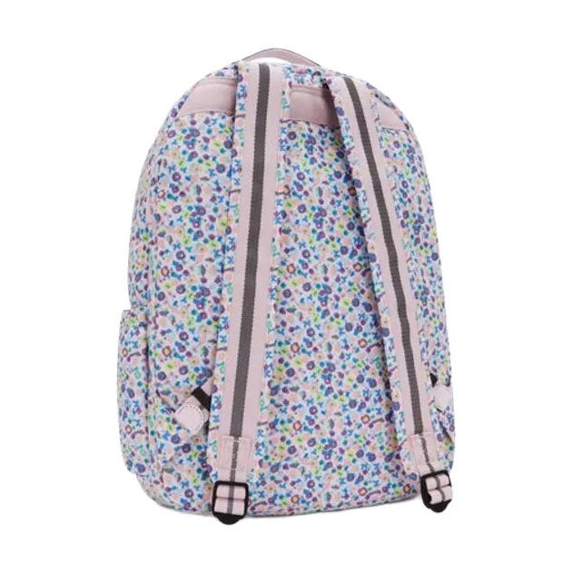 Kipling - Kipling seoul laptop rugzak - digi flower print