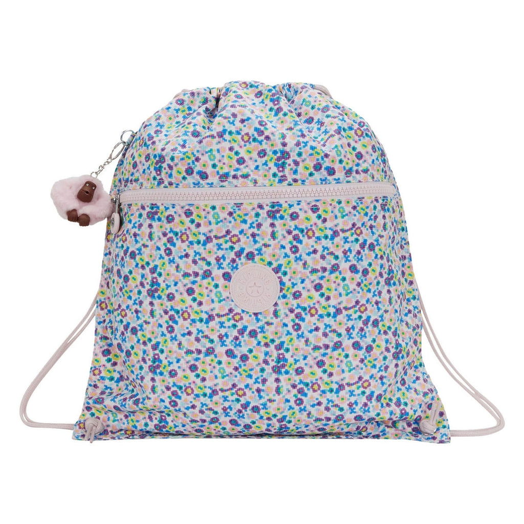 Kipling - Kipling supertaboo gymtas - digi flower print