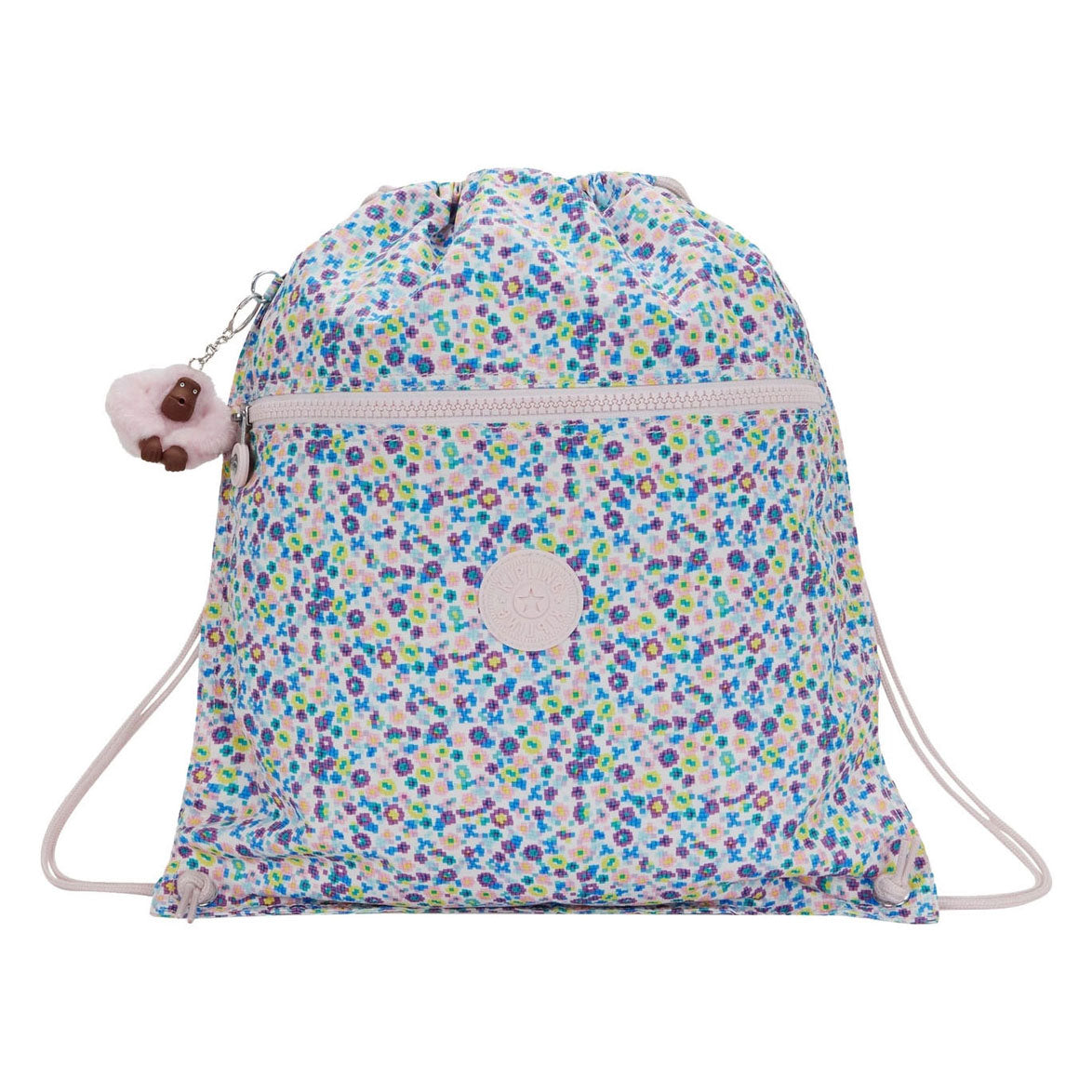 Kipling - Kipling supertaboo gymtas - digi flower print