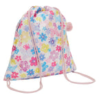 Kipling - Kipling supertaboo gymtas - flower stamp