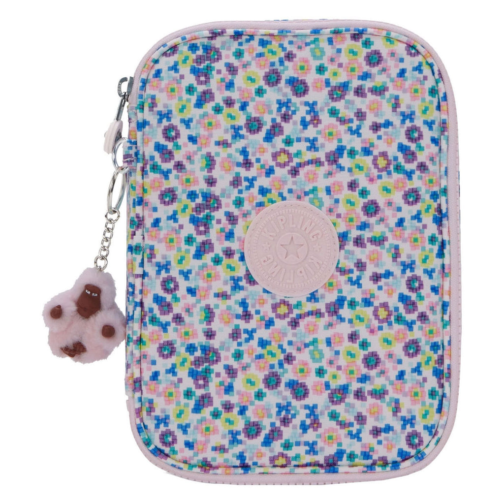 Kipling - Kipling 100 pens etui - digi flower print