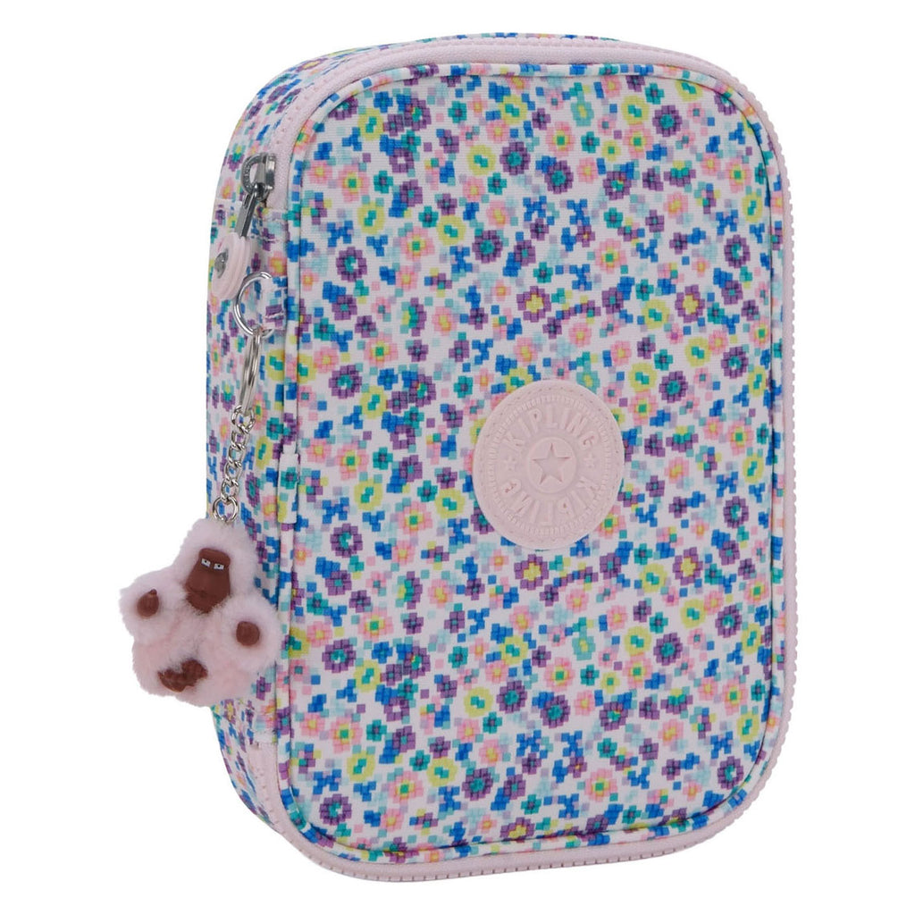 Kipling - Kipling 100 pens etui - digi flower print