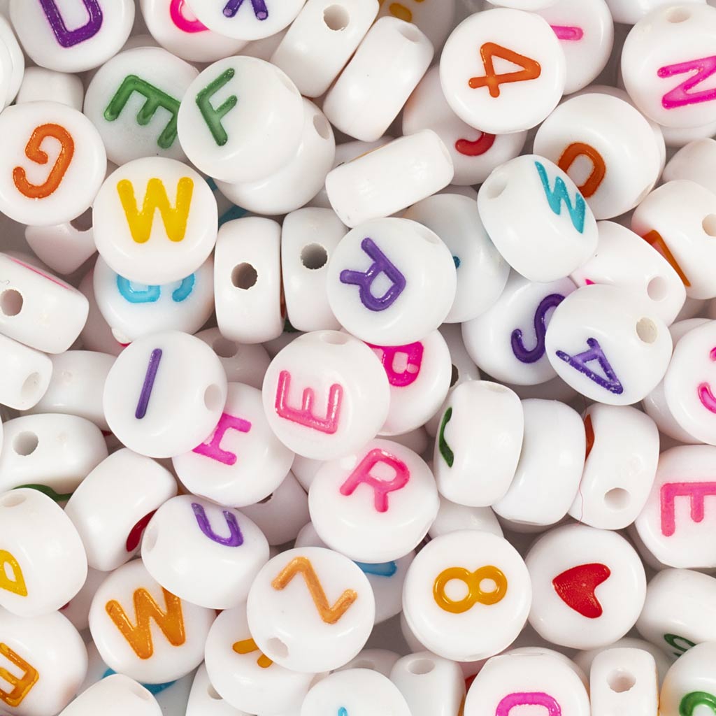 Creativ Company - Creativ Company Https://www.cchobby.nl/letterkralen-afm-7-mm-gatgrootte-1-2-mm-ca-200-stuk-wit-25-gr-1-doos-699070