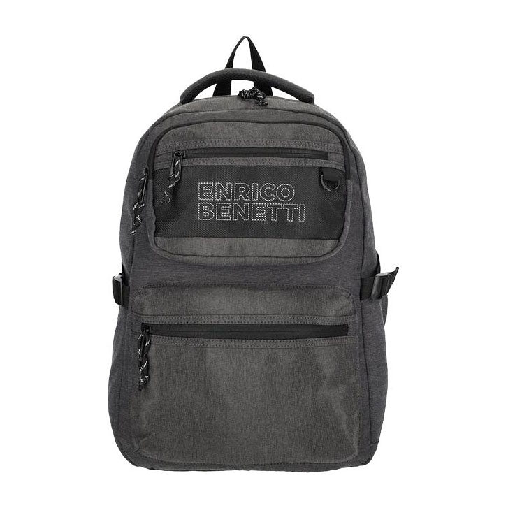 - Enrico Benetti Rugzak Anchorage grijs - Laptop 17 inch