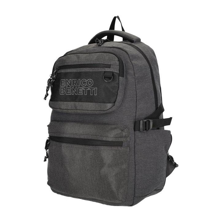 - Enrico Benetti Rugzak Anchorage grijs - Laptop 17 inch