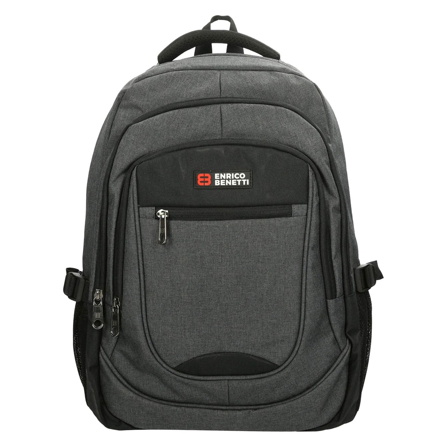 - Enrico Benetti Rugzak Hamburg grijs - Laptop 17 inch