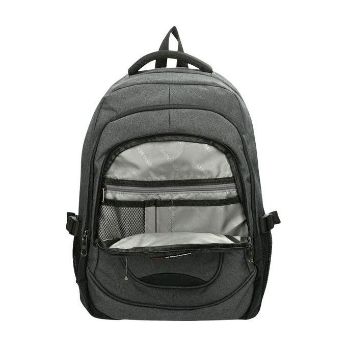- Enrico Benetti Rugzak Hamburg grijs - Laptop 17 inch